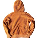 Athleta  Large Orange Sherpa Tugga Hoodie‎ Active Winter Fall Soft Cattail Brown Photo 4