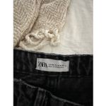 ZARA  Black Women’s 8 Distressed Baggy Straight Jeans Photo 3