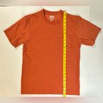 Uniqlo Disney Mickey Mouse Embroidered Premium Graphic T-Shirt Burnt Orange XS Photo 4
