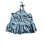 Love Stitch Women's Light Cold Shoulder Denim Top Photo 1