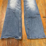 Old Navy  Blue Higher High-Rise Flare Jeans Size 4 Denim Womens Photo 3