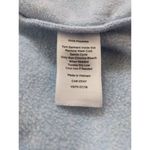 Talbots  Blue Zip-Up Fleece Jacket Size Large Blue Quilted Fleece Jacket Photo 5