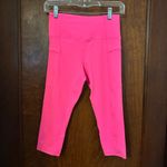 Zyia  Active Hot Pink Capri Leggings Size 4 Photo 1
