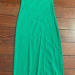 ZARA  Green One Shoulder Bodycon Dress Photo 0