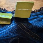 Acorn Mixed Media Cardigan, Size Medium Blue Photo 8