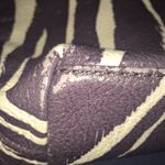 Kate Spade Dark Gray & White Zebra Purse Photo 8