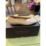 Vionic ORINDA SQUARE TOE BALLET FLAT Gold Size 7 Wide Photo 3