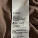 Tommy Bahama  Brown Faux Wrap Midi Dress Plunge Neckline Viscose Spandex Large‎ Photo 8