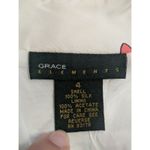 Grace Elements  100% Silk Butterfly Print Pencil Skirt Whimsy 4 Photo 2