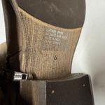 Seychelles  Womens Distressed Taupe Genuine Leather Riding Boots Low Heel Size 6 Photo 7