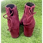 Stuart Weitzman  Gardner Maroon Suede Boots Size 7 New Photo 15