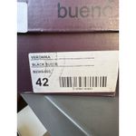 Bueno  Womens Veronika‎ Bootie Size EU 42 US 11 Black Suede Leather Ankle NIB Photo 9