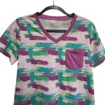 Natural Reflections  Sleep Shirt Nightgown Size Small V Neck Short Sleeve NWT Photo 1