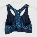 Under Armour Black & Blue Spotted Sportsbra Photo 1