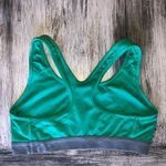 Nike green / grey  sports bra Photo 1