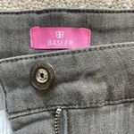 Basler Julienne gray skinny jeans with butterfly detail sz 36 (4) Photo 2