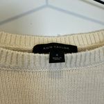 Ann Taylor Cream Sweater with Button Accents Photo 3