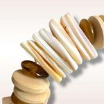 Free People  Isabella Choker Necklace Neutral Natural Bohemian Beach Summer NWT Photo 6