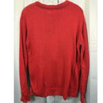 Poof New York Sweater Womens Medium Red Santa Ugly Christmas Pullover 3D Pom Pom Photo 4