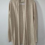 st. john's bay St. John’s Bay Cream Open Front Cardigan Sweater Size XL Photo 0