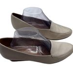 Aerosoles  Size 10 Business Casual wedge Textured Front Wedge Loafers Beige Photo 0