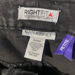 CATHERINES Jeans Womens 24WP Moderately Fit Curvy Charcoal Black Straight Leg Size undefined Photo 1