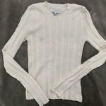 American Eagle AEO cableknit Sweater size S Photo 0