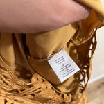 NWT  Women's Adelyn Rae Size XS Mustard Tasha Crochet Lace Dress Photo 6