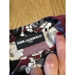 Karl Lagerfeld  PARIS Size Measured Blouse Floral Career Professional Office City Photo 2