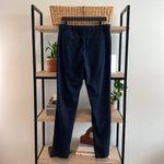 Banana Republic Slim Fit High-Rise Navy Woven Twill Career Dress Pant Trouser 33 Photo 3