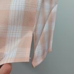 BP NWT | . Square Neck Strappy Coral & White Gingham Dress Photo 3