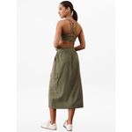 Athleta New 2 Brooklyn Heights Cargo Skirt Moss Size 2 Photo 5