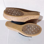 Lindsay Phillips Black Devon Wedge Sandals-Size 7-Interchangeable Clips-Lalita Photo 5