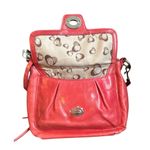Coach Pink  Poppy Leather Crossbody Mini Bag Photo 4