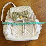 Betsey Johnson Quilted Backpack Photo 5