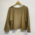 Madewell Shoulder Button Elbow Patch Top Photo 8