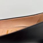 Gucci Baby Horsebit Square Toe Black Leather Block Heel Loafer Flat Pump Size 39 Photo 12