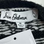 Sam Edelman  Women Boat Neck Long Sleeve Allover Print Sweater Size Medium NEW‎ Photo 1