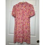 CeCe  Puff Sleeve Polo Knit Floral Dress XL Photo 4
