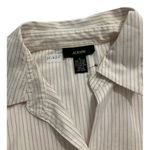 Alfani  Women Size 6 Collared Button Up Shirt Pink/Purple Business Office 17-628 Photo 4