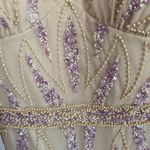 Jump NWT Women's Beaded Mesh Gown size 9 - 10 Photo 8