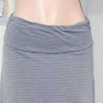 Toad & Co  Chaka skirt- grey with white stripes woman size SMALL Photo 1