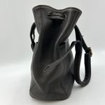 Coach  Sonoma Drawstring Natural Grain Chocolate Brown Leather Bag Photo 9