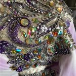 Tony Bowls  Paris Print Chiffon Evening Dress 113716A Photo 5