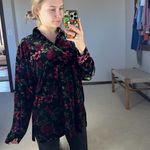 Laura Scott : Vintage Floral Velvet Jacket Photo 1