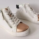 High Top Sneakers, Size 6 White Photo 0