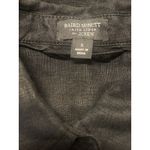 J.CREW BAIRD MCNUTT Irish Linen Relaxed Fit Short Sleeve Shirt Womens Small NWOT Black Photo 6