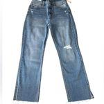 Gap  Vintage Slim Sky High Distressed Jeans NWT | Size 6 Short Photo 1