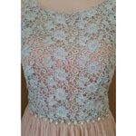 City Triangles Pastel Blue Lace Beige Tulle Ballerina Dress by from Modcloth Photo 2