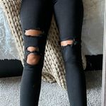 American Eagle Black Jeans Size 4 Photo 0
